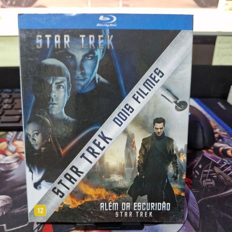 Blu-ray Star Trek (duplo), Tintim e Tomb Raider.