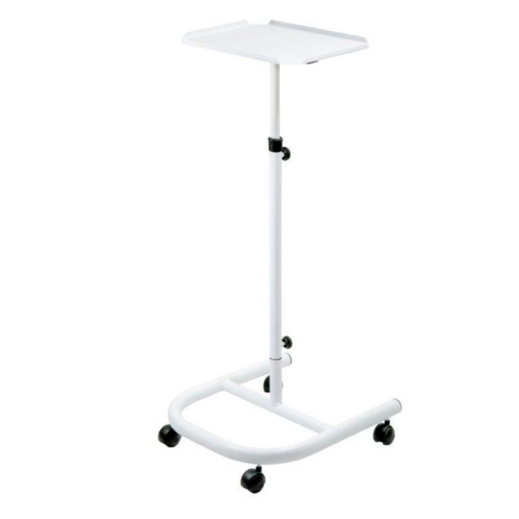 Carrinho Suporte Para Vapor De Ozônio Branco Com Rodinhas - Ideal