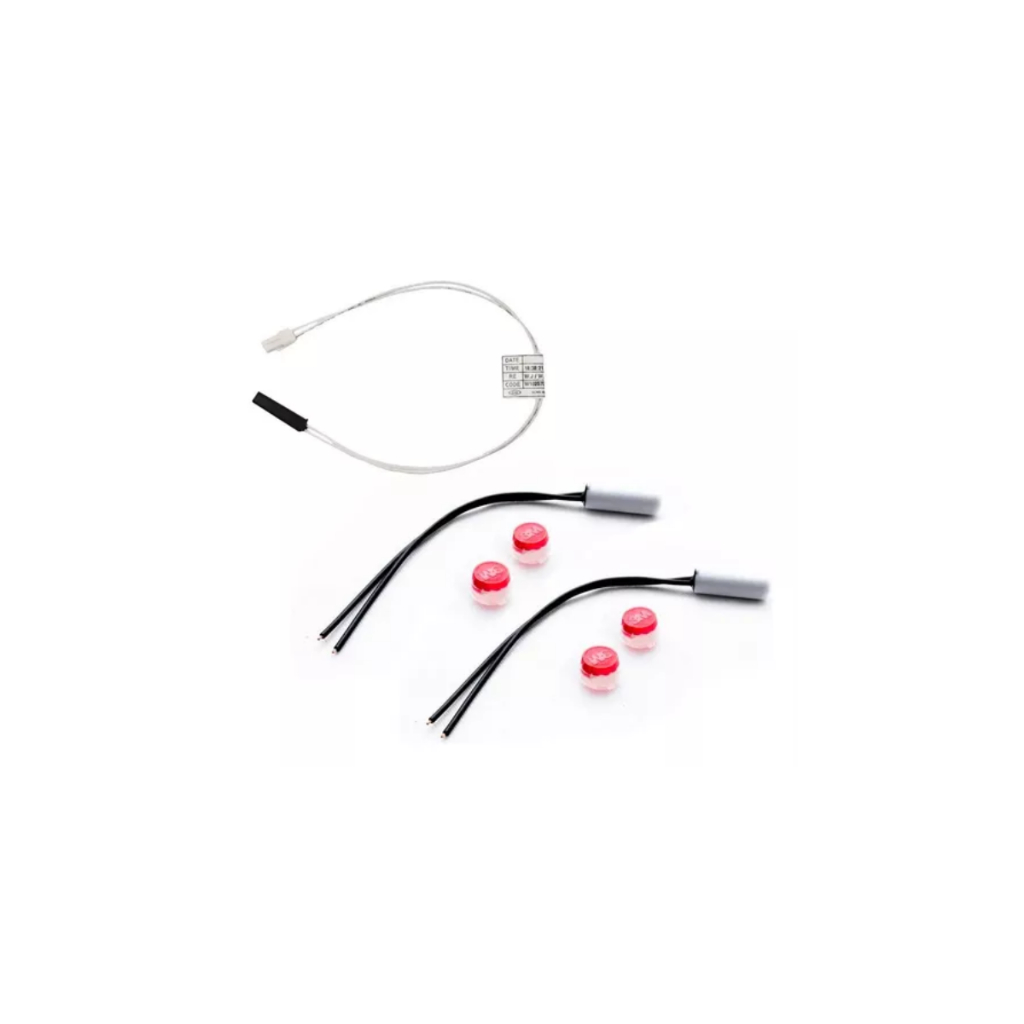 2 Sensor Temperatura Refrigerador 2,7k Original + 1 Fusivel Termico Brastemp\Consul