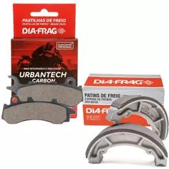 Pastilha e Lona de Freio Pcx 150 Combi Brake Diafrag