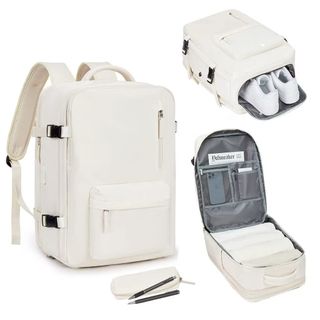 Mochila de viagem multifuncional à prova d'água expansível aprovada pela companhia aérea