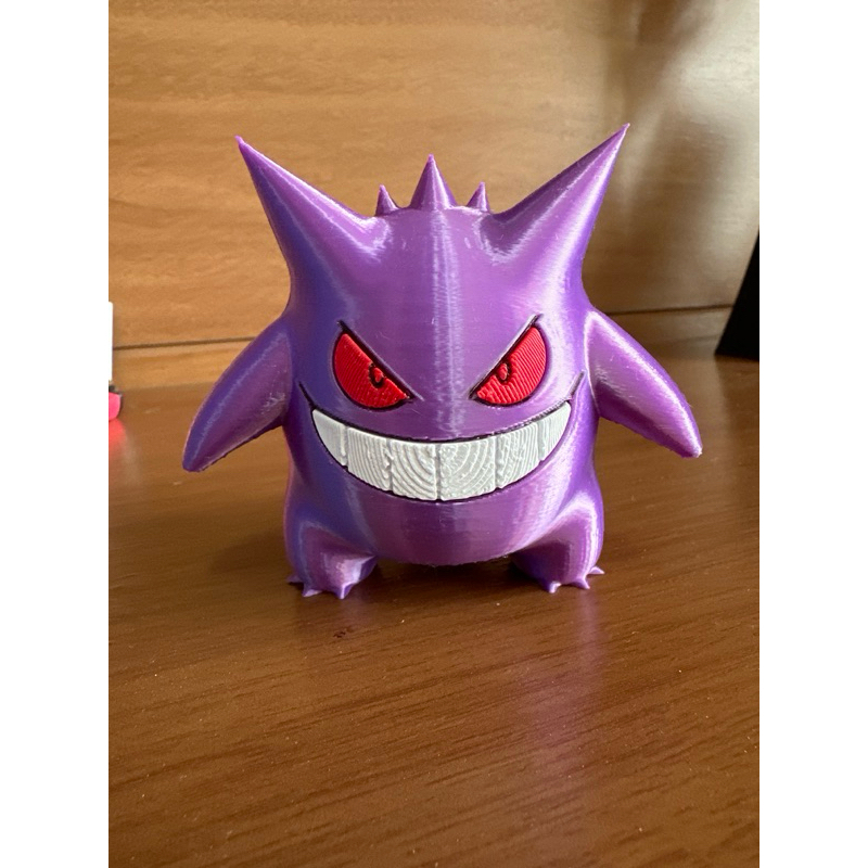 Boneco Gengar Fantasma roxo anime mangá Pokémon