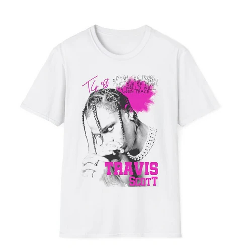 Camisa Premium Travis Scott 00's Hip Hop Blusa Unissex Camiseta 100% Algodão