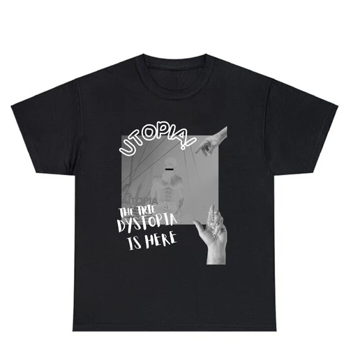 Camisa Premium Travis Scott Utopia T.T.D.I.H Blusa Unissex Camiseta 100% Algodão