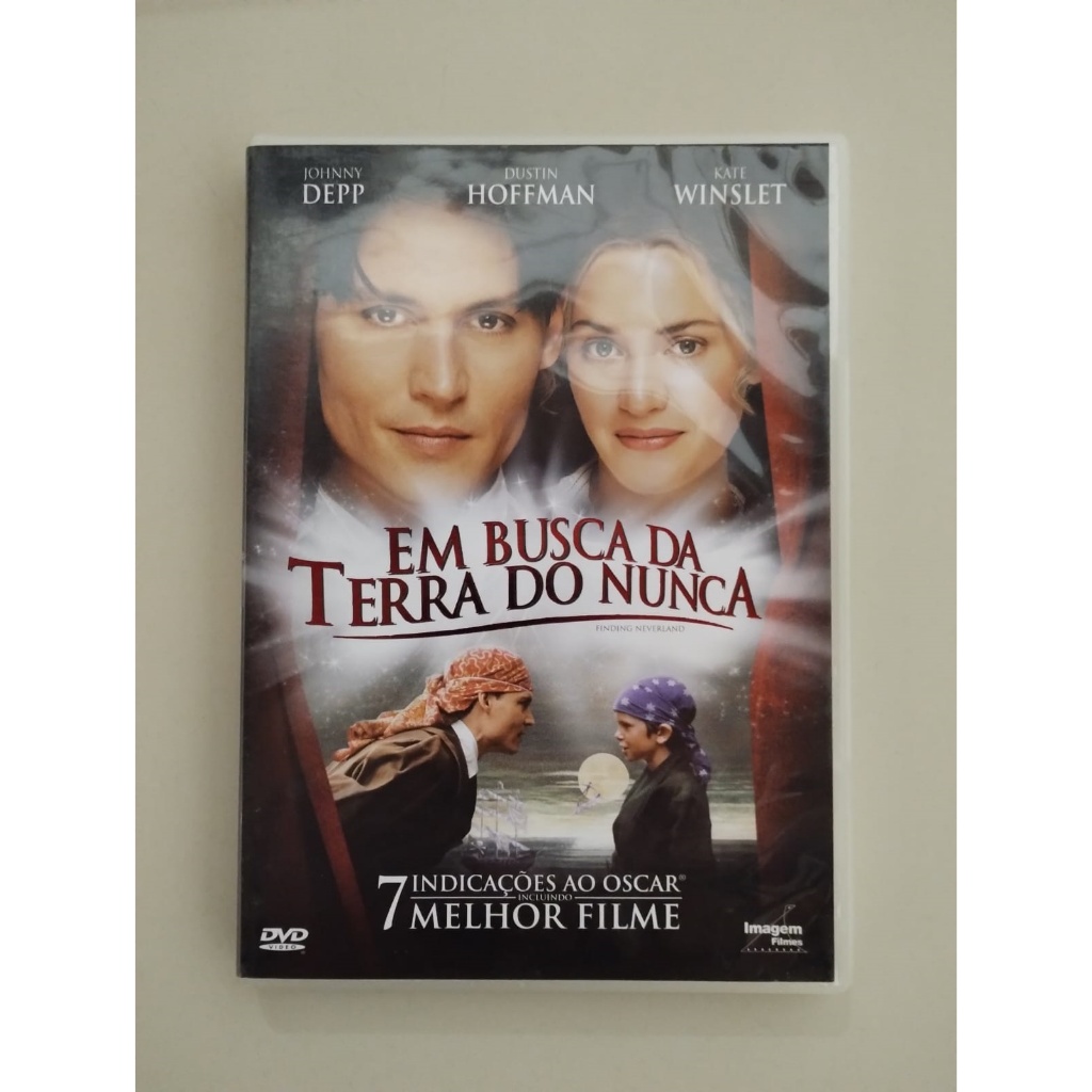 Em Busca da Terra do Nunca - DVD Imagem Filmes