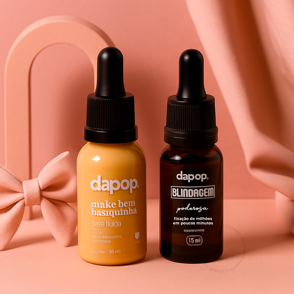 Kit Blindagem Primer Fixador + Base Fluida Dapop