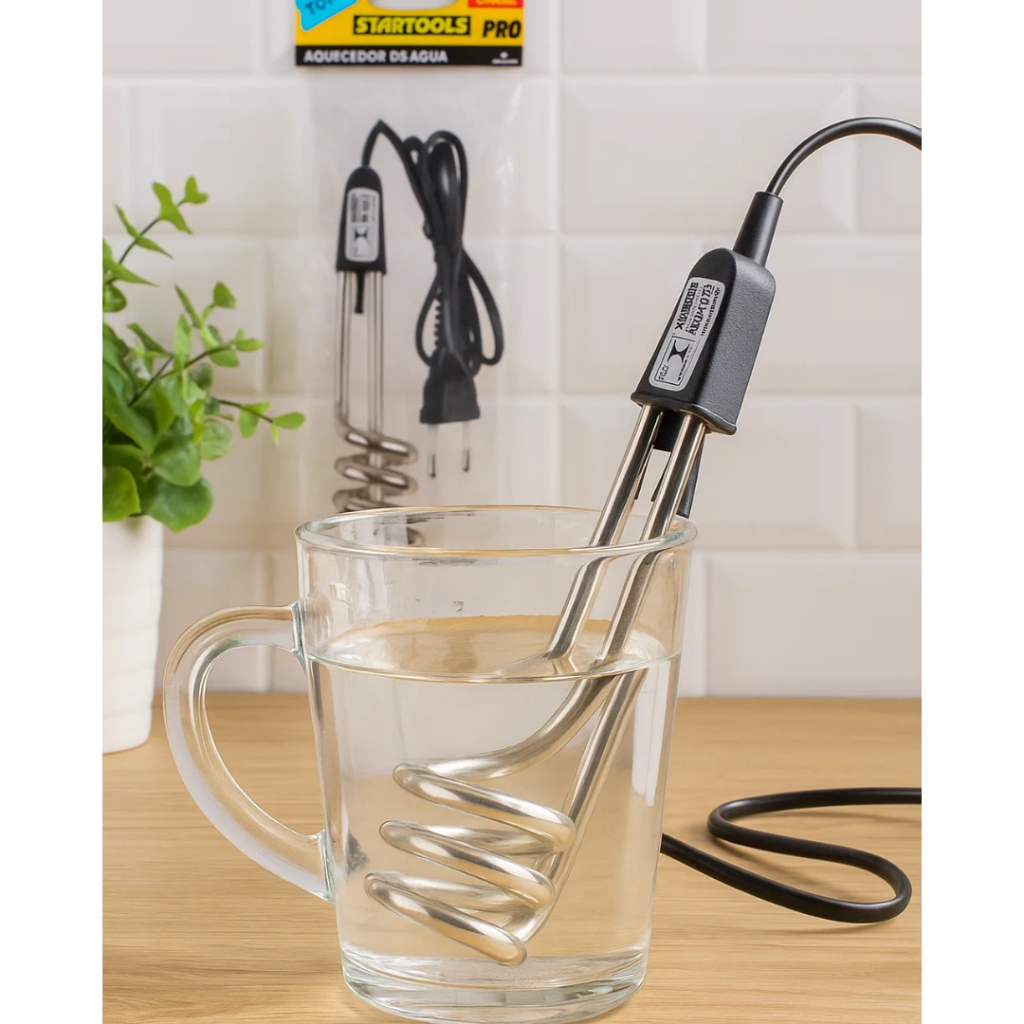 EBULIDOR AGUA ELETRICO FERVER RAPIDO CHÁ CAFÉ COZINHA VIAGEM RABO QUENTE 500W