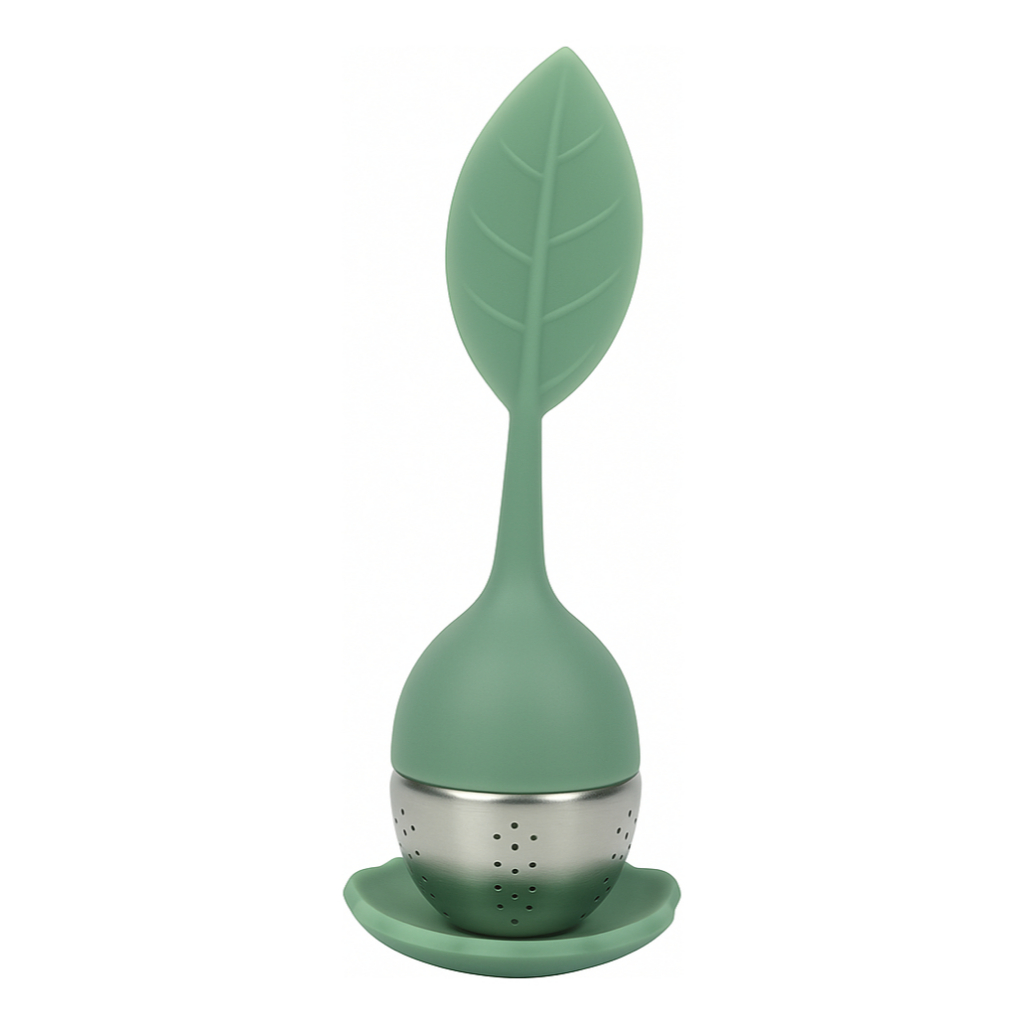 Infusor de Chá em Inox com Cabo de Silicone Oikos