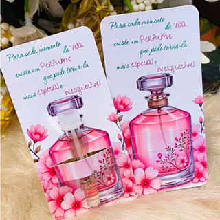 Tag para Amostras de Perfume 1ml – Tamanho 5x10cm em Oferta na Shopee