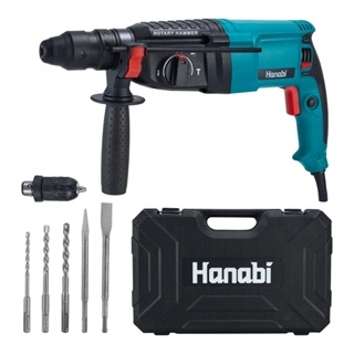 Martelete Rotativo Rompedor Perfurador 1300W SDS Profisisonal Hanabi Furadeira de Impacto 26mm em Oferta na Shopee