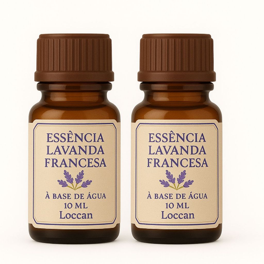 Kit 2 Essência Lavanda Francesa Premium 10ml Base Água a Pronta Entrega