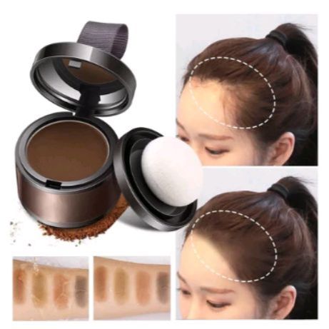 Maquiagem de Cabelo Sombra em Pó Preenchedor Capilar Para Falhas e Entradas Efeito Natural em Oferta na Shopee
