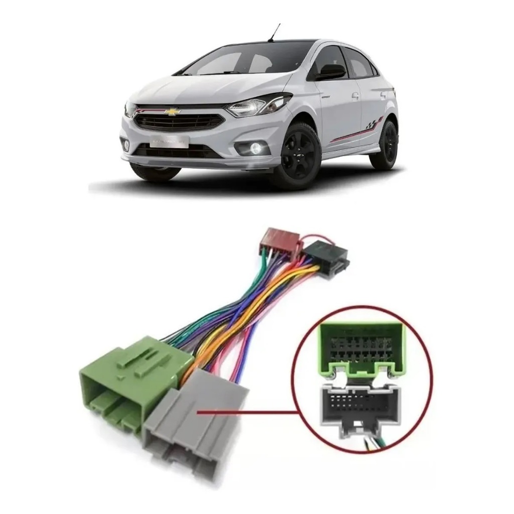 Chicote De Ligação Conector Gm Onix Cobalt Cruze LTZ S10 LTZ Spin Prisma 2017 2018 2019 2020 2021