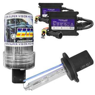 Kit Luz Farol LED Xenon 2 Lâmpadas e 2 Reatores (Encaixe e Cor customizável) 35W HID 6K 8K 10K 12K em Oferta na Shopee