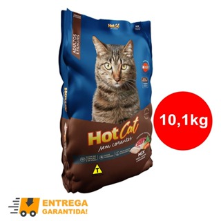Ração Hot Cat Mix Sem Corantes 10,1 kg em Oferta na Shopee