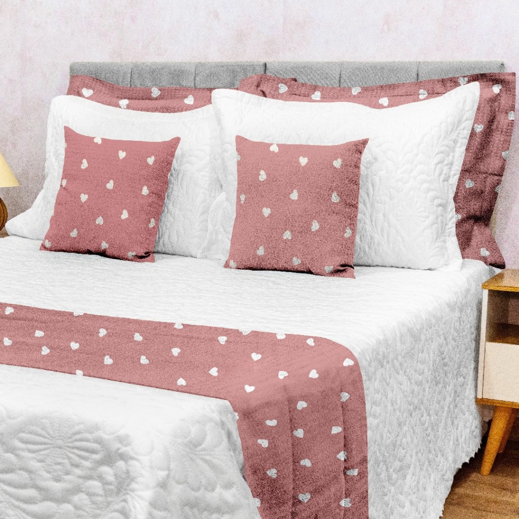 Peseira Solteiro + 1 Capa de Almofada Piquet Favinho Decoração em Oferta na Shopee