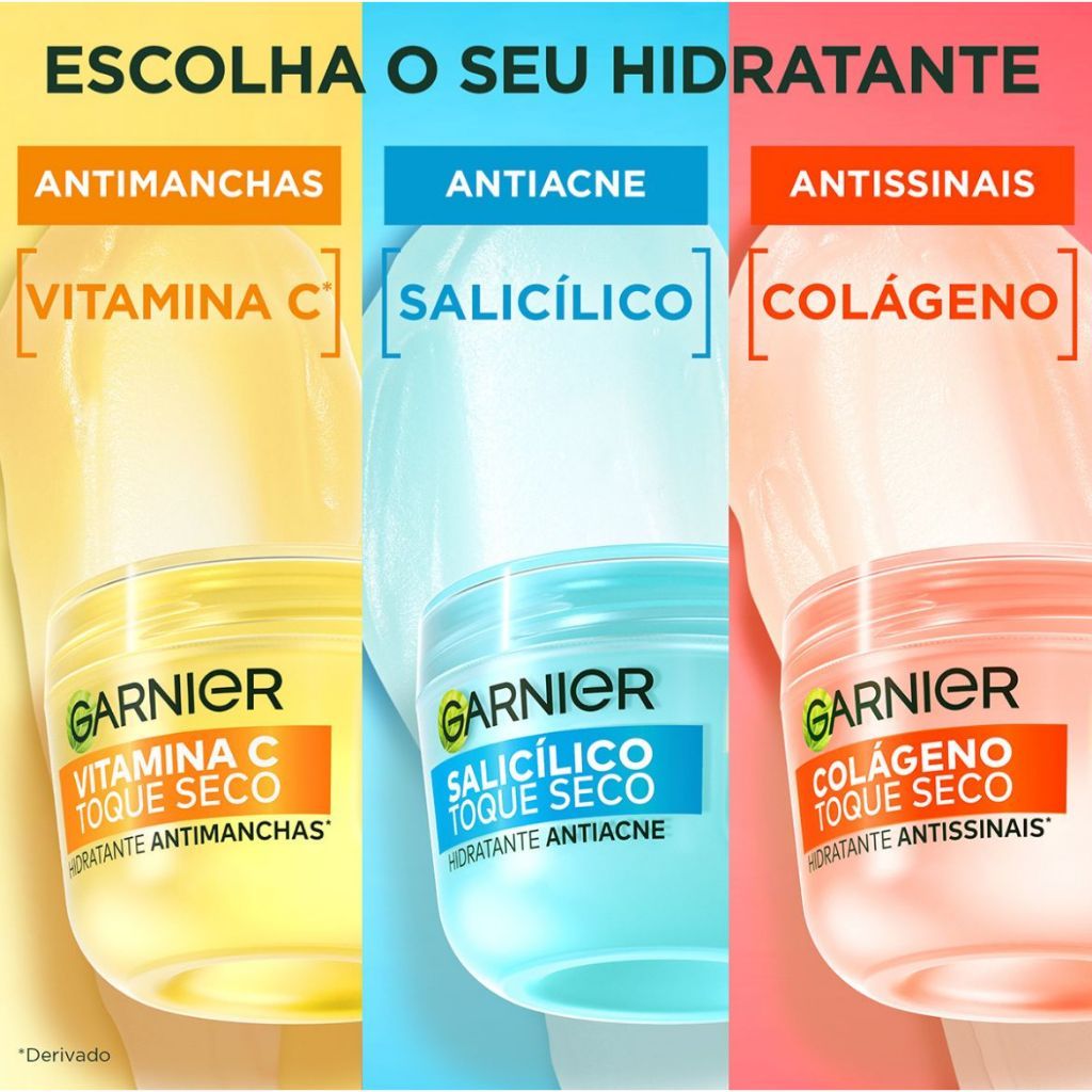 Garnier Hidratante Colágeno ou Vitamina C 85g