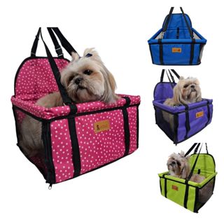 Cadeirinha Assento Cadeira Pet de Carro para Cães Cachorro Gatos ATÉ 10KG -Transporte Passeio Viagem em Oferta na Shopee