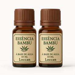 Kit 2 Essência Bambu Premium 10ml Base Água para Umidificador a Pronta Entrega