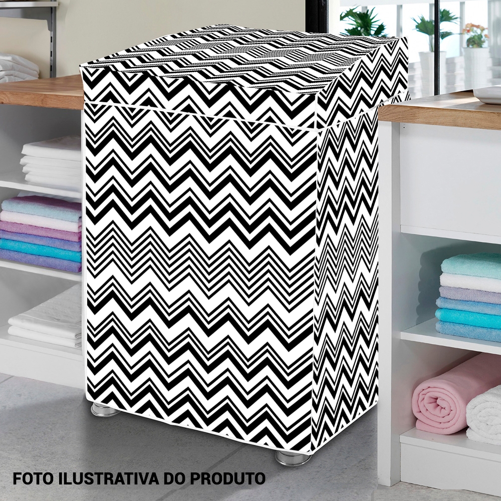 Capa Maquina de Lavar Tampa e Saia Brastemp Electrolux Consul Todos os Tamanhos — imagem 2 de 2