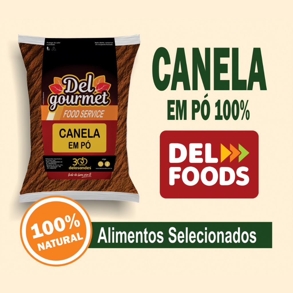 Canela Em Pó 100% Natural  Sabor Marcante Para doces, Bebidas e Receitas Gourmet em Oferta na Shopee