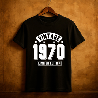 Camiseta Tshirt Vintage 1970 Básica Confortável Estampa Estilo Retrô personalizada Unissex em Oferta na Shopee