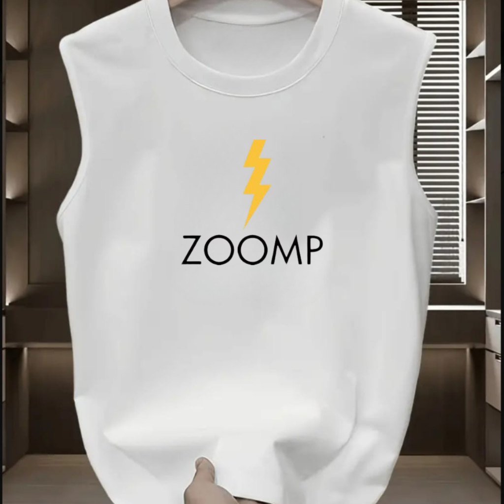 Camiseta Regata Masculina Zoomp Blusa 100% Algodão Blusa Cavada
