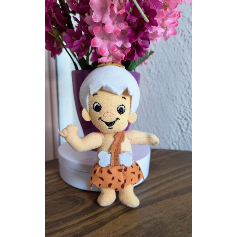 Boneco Pelúcia Bam Bam Flintstones Hanna Barbara - Usado