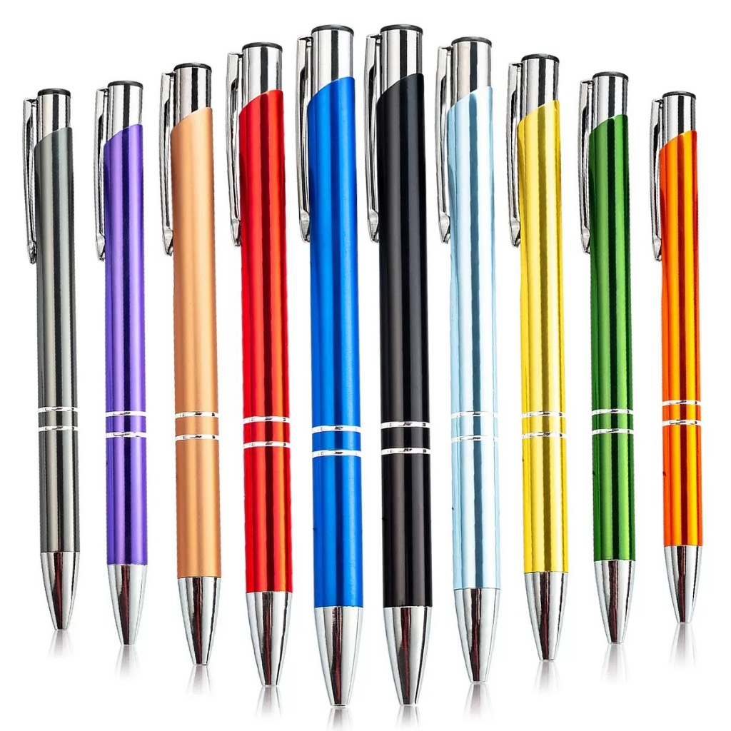 Kit 50/100/150/200 Und Caneta luxo de Metal Esferográfica Sem Personalizacao - 143