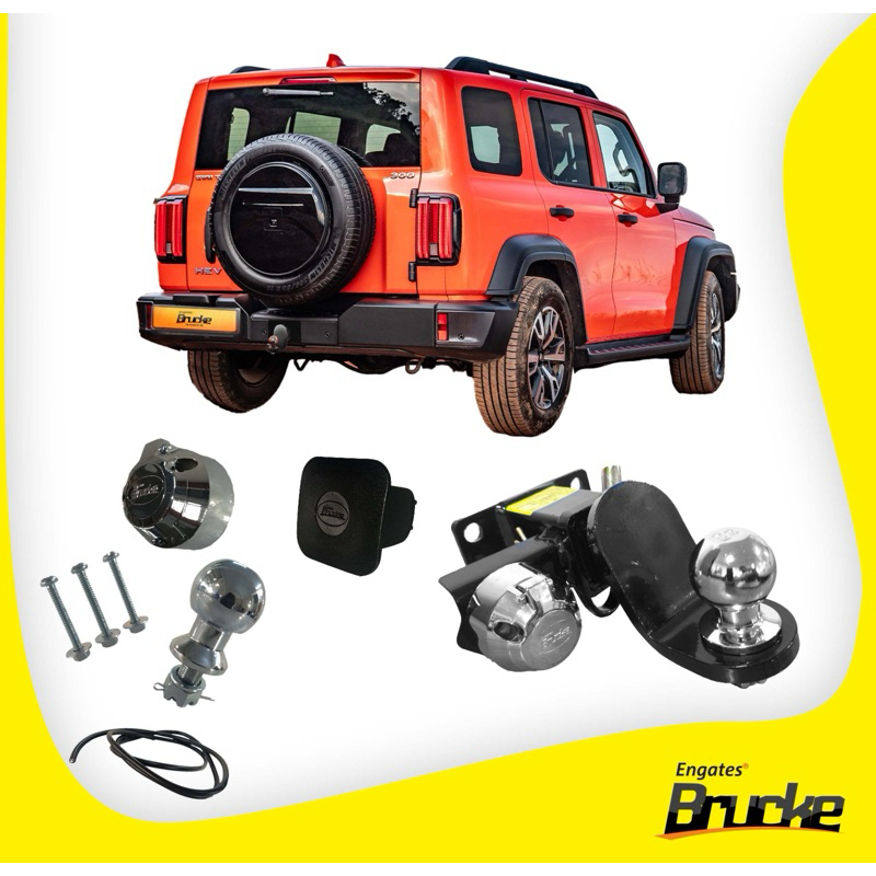 Engate Reboque Removível GWM Tank 300 2025 2026  2.100kg em Oferta na Shopee