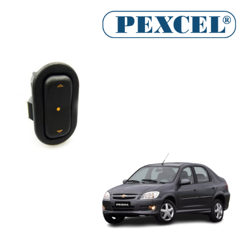 Interruptor de vidro elétrico Prisma Simples