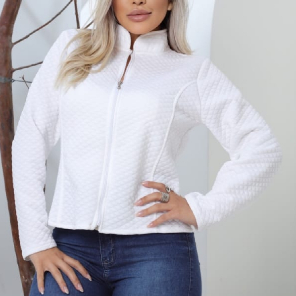 Jaqueta Feminina Gola Padre INVERNO Metalassê em Oferta na Shopee