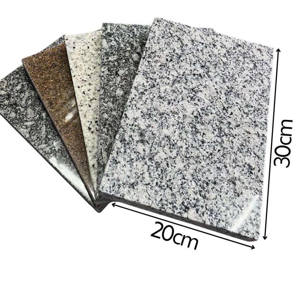 Pedra de Granito GRANDE 30x20x3cm ou 40x30x3cm – Superfície Fria Natural para Terrários, Cepo de Produção e Muito Mais! em Oferta na Shopee