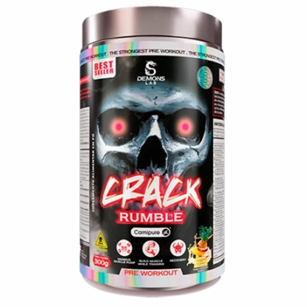 Pre Treino Crack Yellow Madness 300g - Demons Lab