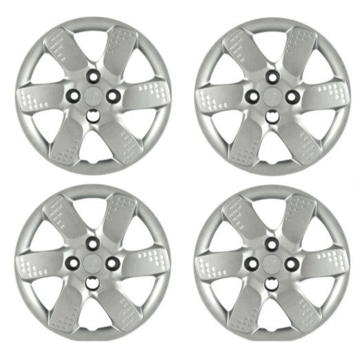 Jogo Calota Grid Aro 13 Cubo Baixo - Prata - Fiat Uno Way 2013> - 095CB-PTA-U/ 262095/ NT2277