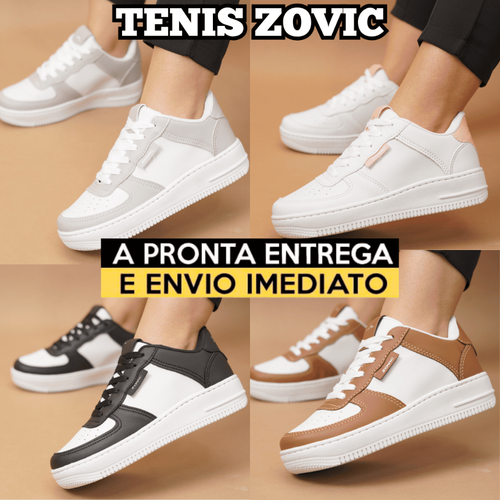 Tenis Feminino e masculino unissex Macio Confortável com envio imediato para todo o brasil!! em Oferta na Shopee