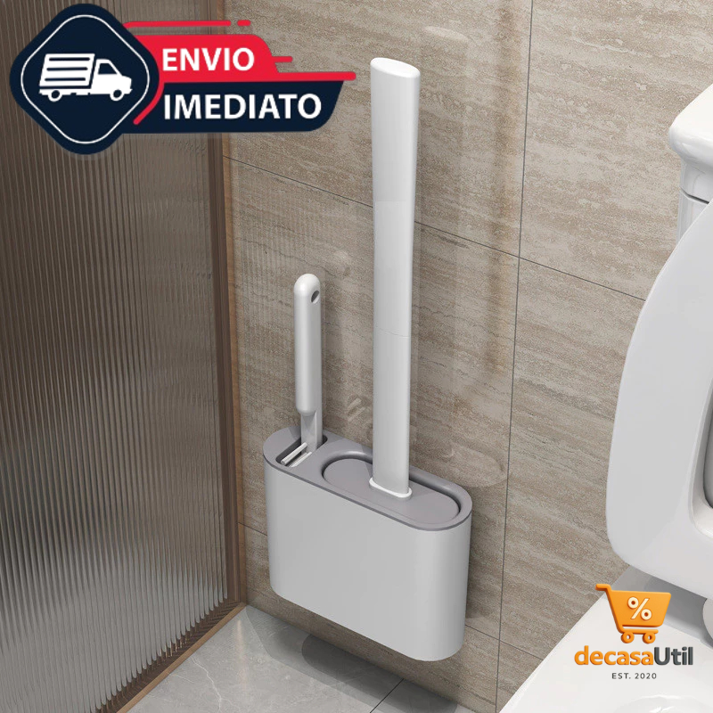 2 em 1 Escova Sanitária Quadrada Multiuso Para Privada de Silicone em Oferta na Shopee