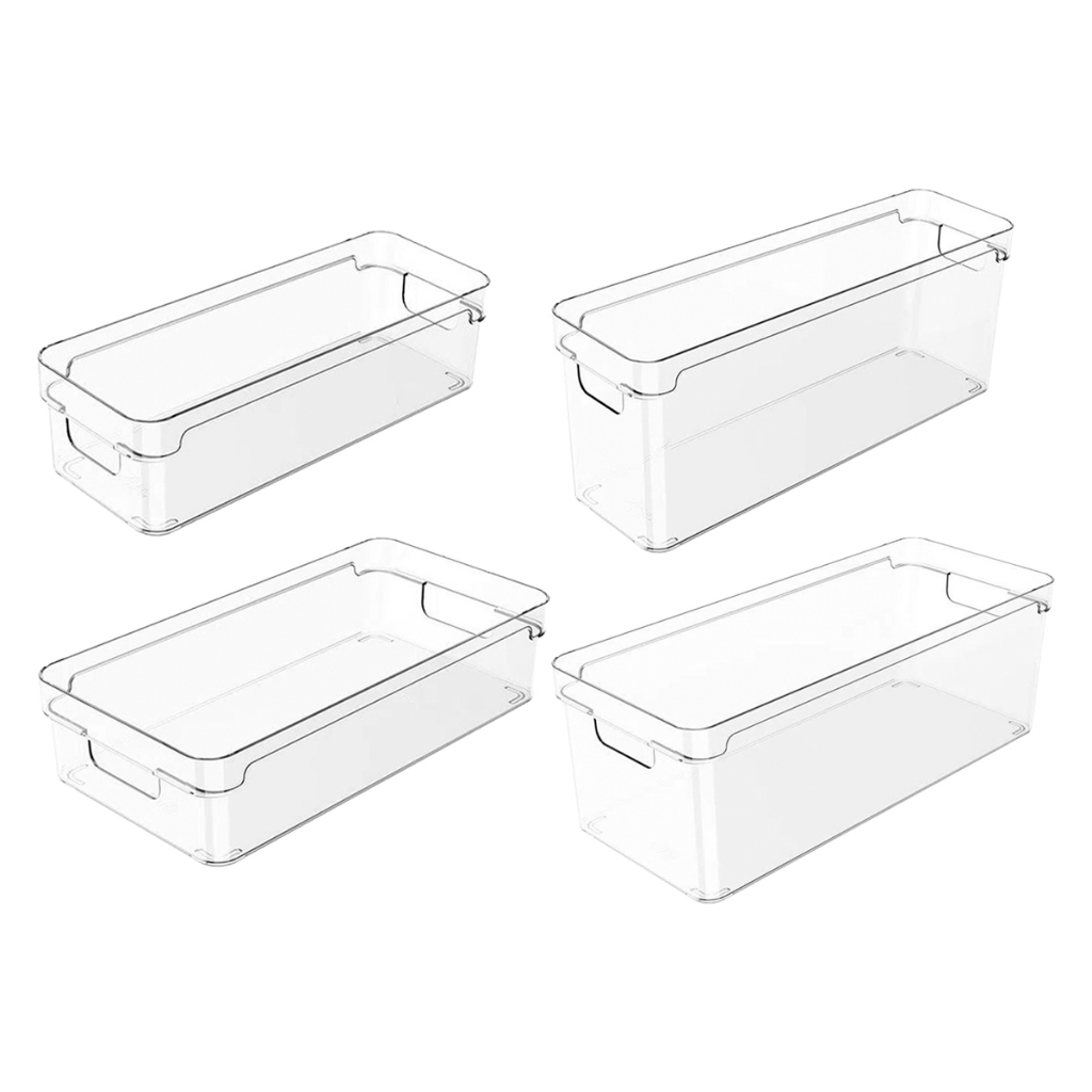 Kit Organizadores De Armários Clear - Ou em Oferta na Shopee