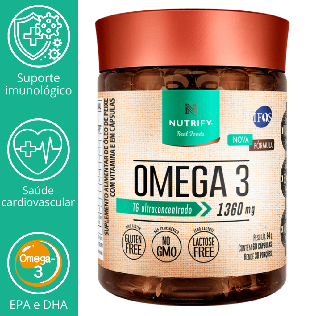 OMEGA 3 120CAPS - NUTRIFY