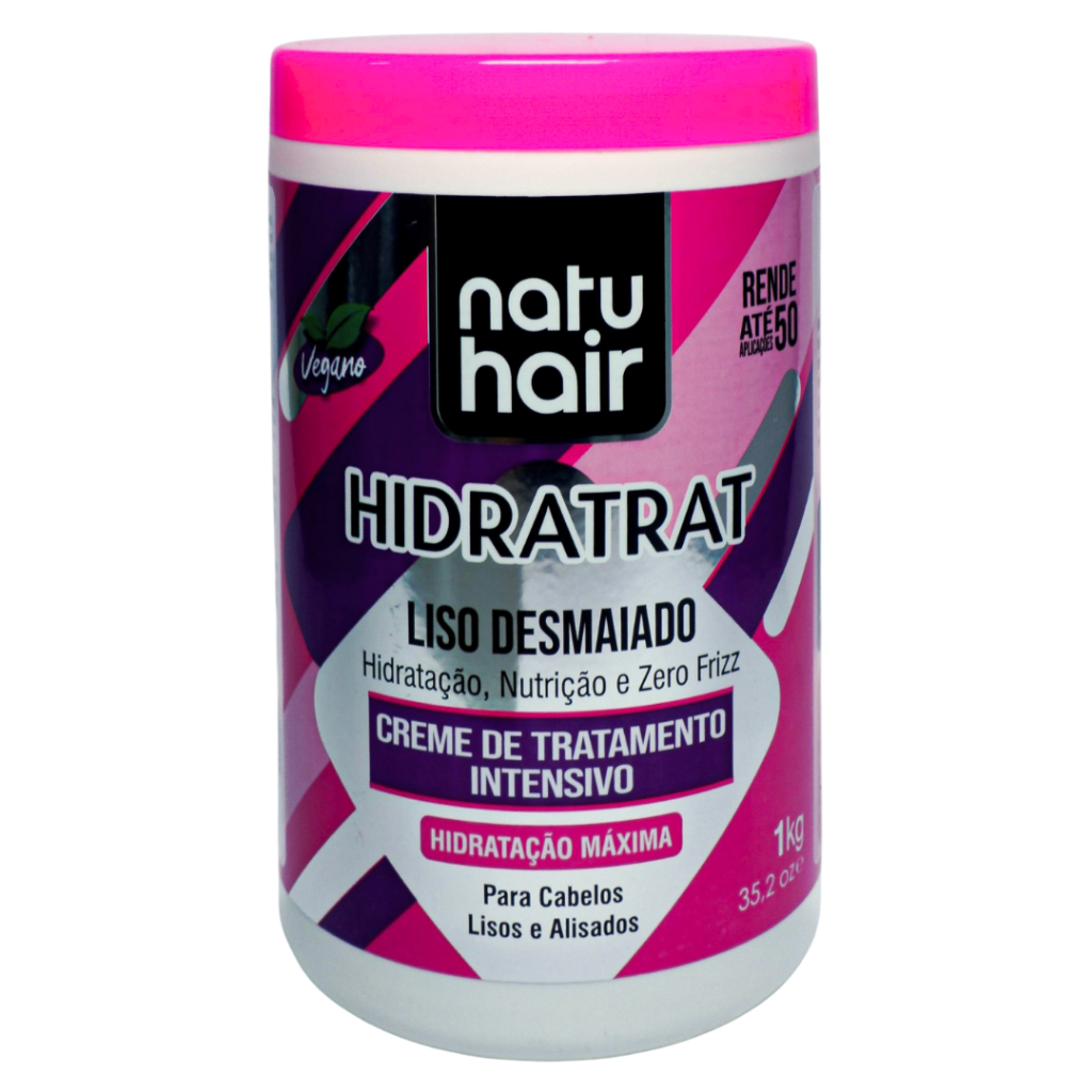 Creme de Tratamento Intensivo Liso Desmaiado NatuHair 1kg em Oferta na Shopee