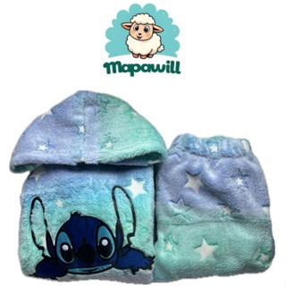 Conjunto Pijama Infantil Premium Fleece Pelúcia Personagens Quentinho para o inverno em Oferta na Shopee