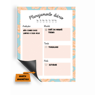 Imã Lousa Branca Geladeira - Caneta Com Apagador Magnética - 20x30cm - Lembrete Recado Organização IMÃ DE GELADEIRA em Oferta na Shopee