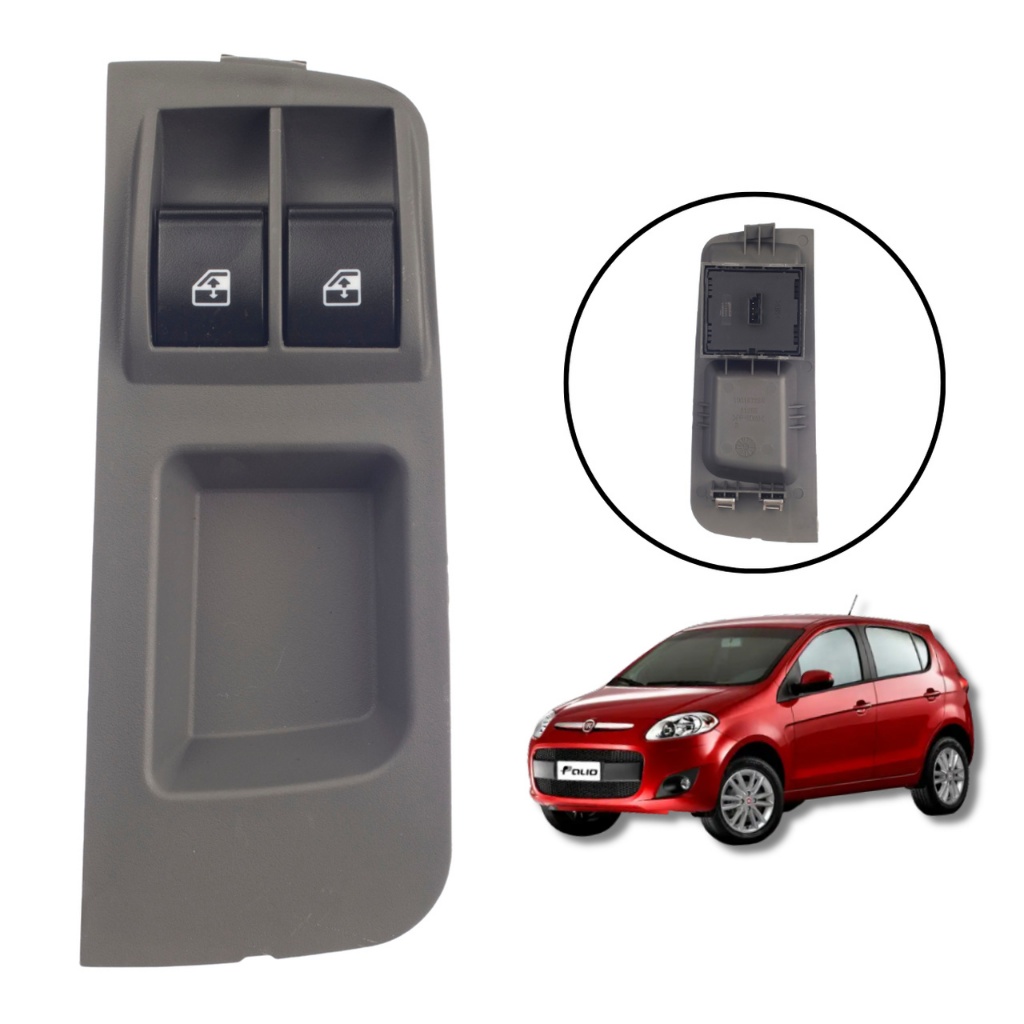 BOTÃO INTERRUPTOR VIDRO ELÉTRICO FIAT PALIO 2012/2015 em Oferta na Shopee