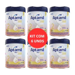 KIT C/6 FORMULA INFANTIL APTAMIL PROFUTURA GOLD 2 800G