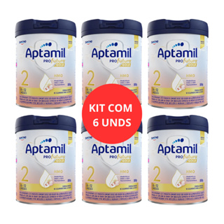 KIT C/6 FORMULA INFANTIL APTAMIL PROFUTURA GOLD 2 800G em Oferta na Shopee