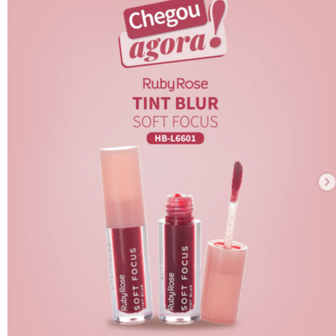 Tint Blur Soft Focus Linha Rosa Ruby Rose HBL6601 em Oferta na Shopee