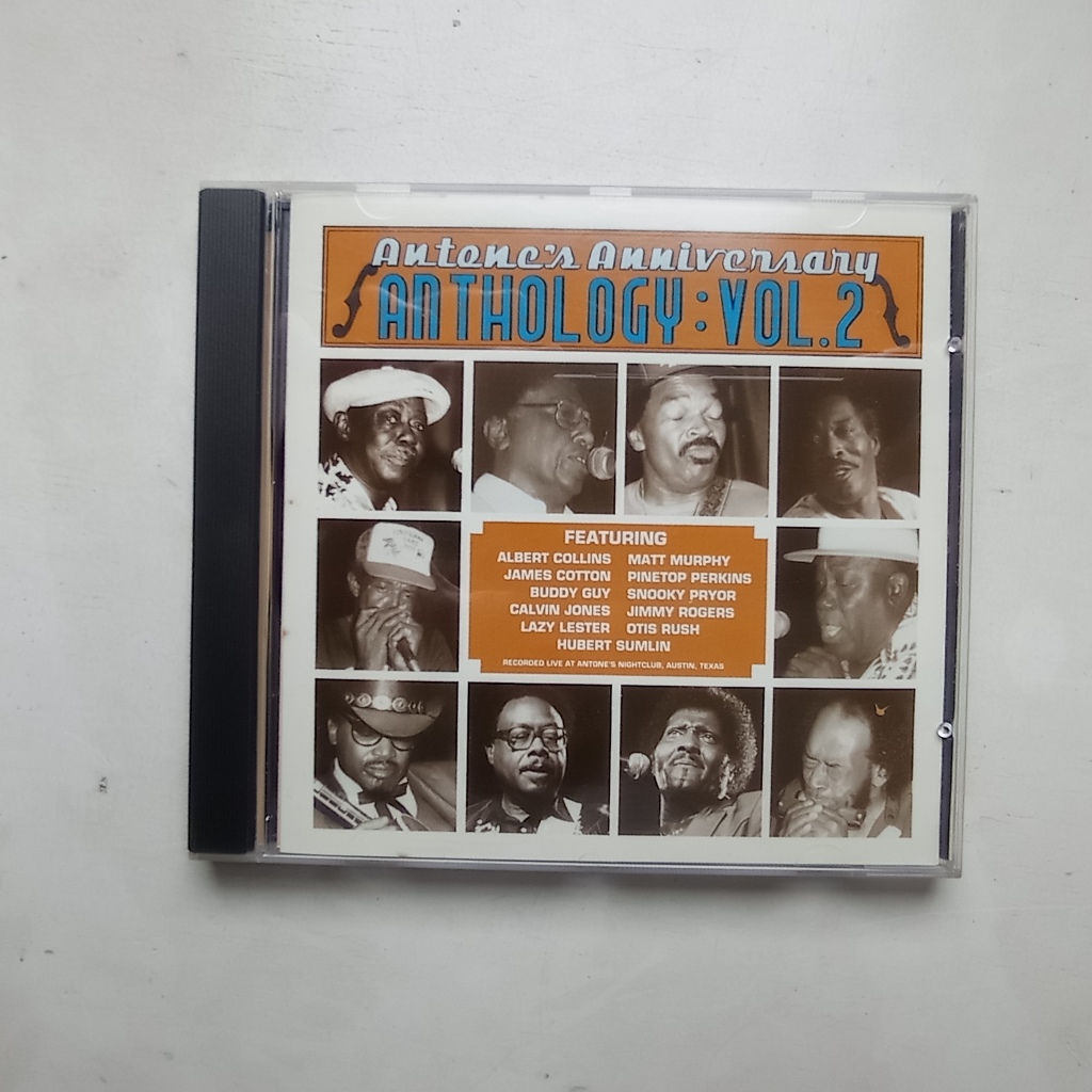 CD  Antone's Anniversary Anthology: Vol.2 (Albeet Collins / Buddy Guy ...) - 1993 - Importado