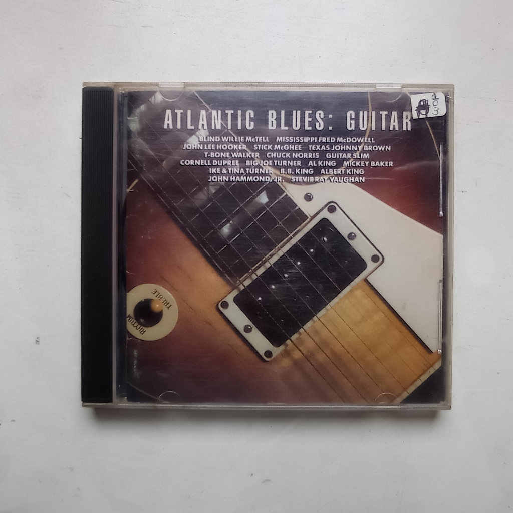CD Atlantic Blues: Guitar (B.B. King / Albert King / Stevie Ray Vaughan ... ) - 1990
