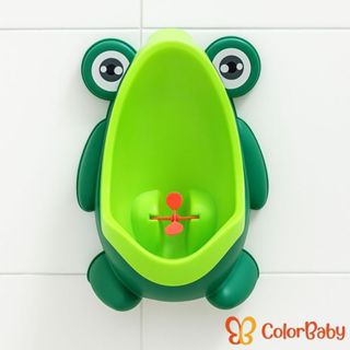 Mictório Infantil Sapinho com Alvo Giratório | Fixação com Ventosa ou Gancho | Fácil Limpeza em Oferta na Shopee