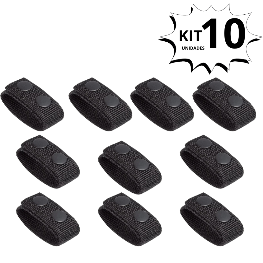 Presilha Passador de Cinto Com Botão de Pressão em Nylon Para Cinturão de Guarnição Militar em Oferta na Shopee